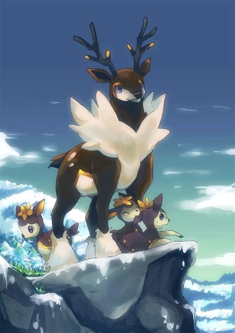 Shiny Sawsbuck Winter Form