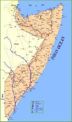 Somalia Map | Detailed Maps of Federal Republic of Somalia