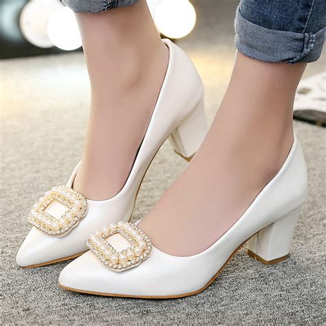 Large Size 11 12 Fashion Pointed Toe Ladies Wedding Shoes Ladies Beading Dress Summer Shoes Slip ...