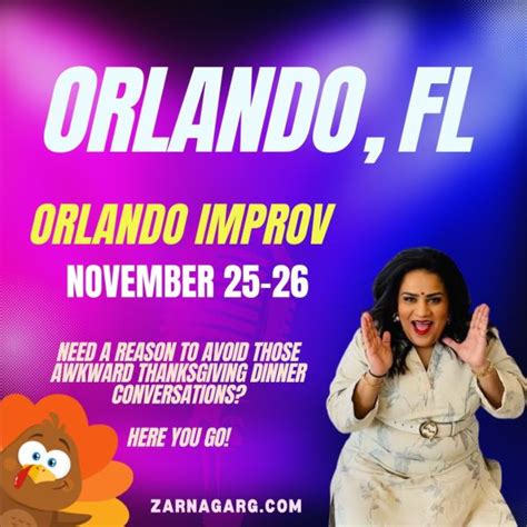 Stand-up Comedian Zarna Garg is Coming to Orlando!