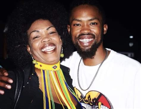 Phila Madlingozi is mourning his late mother