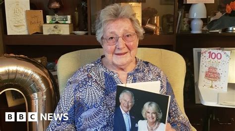 The first 100th birthday cards from King Charles and the Queen Consort ...