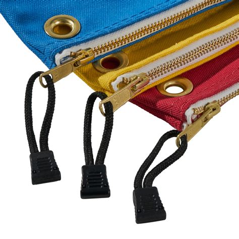 Zipper Bags, Assorted Canvas Tool Pouches, 3-Pack - 5539CPAK | Klein Tools