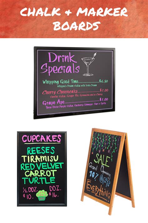 Chalkboards & Marker Boards - Black, White, Chalk & LED Surfaces ...