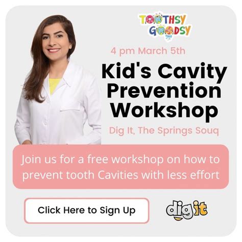 Free Kids Cavity Prevention Workshop | Tickikids Dubai