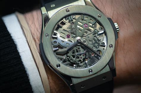 The Fake Hublot Classic Fusion Extra-Thin Skeleton, Now In 42mm – Only Replica Watches – Best ...