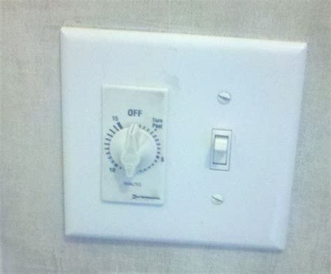 Replacing Bathroom Fan Timer Switch – Artcomcrea