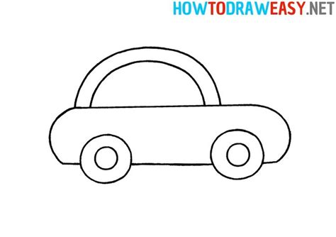 Cartoon Car Drawing Easy