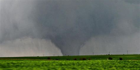 What is a wedge tornado?