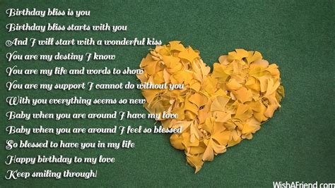 Short Birthday Poems For Husband