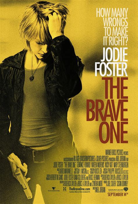 Movie Poster - The Brave One Photo (923556) - Fanpop