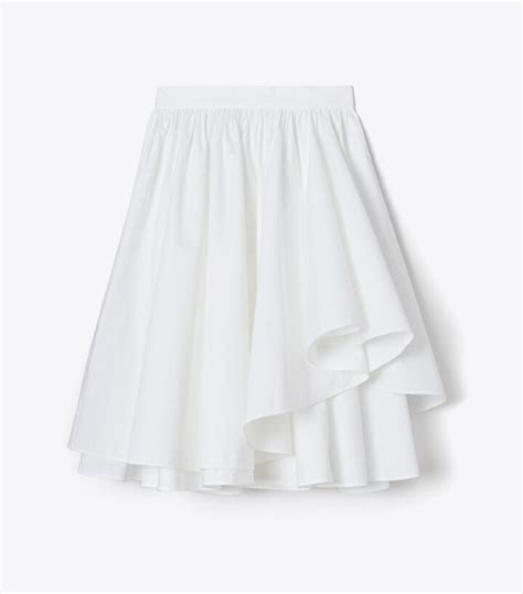 Cotton Poplin Ballet Skirt: Women's Designer Bottoms | Tory Burch