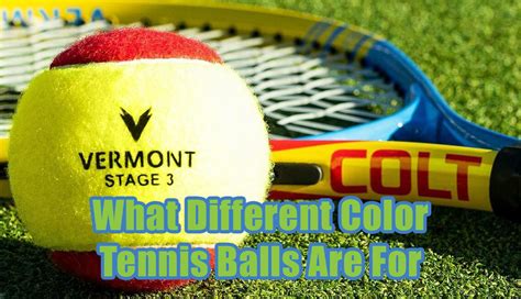 Different Color Tennis Balls & Their Purpose - Basha Tennis