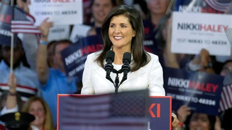 Nikki Haley kicks off presidential campaign with exuberant crowd in ...