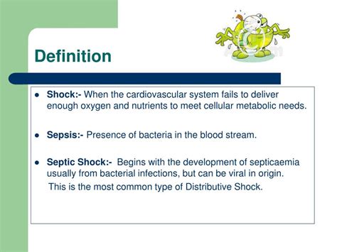 PPT - Septic Shock- Causes and Pathophysiology PowerPoint Presentation ...