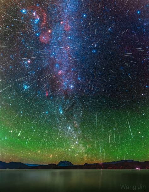 APOD: 2021 November 16 - Geminids from Gemini