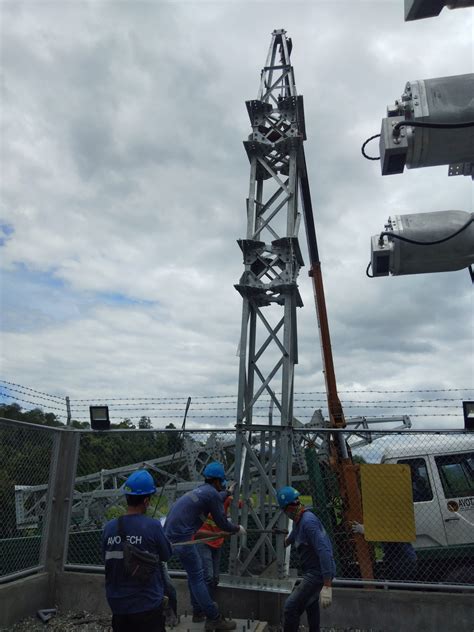 SUBSTATION GANTRY INSTALLATION – Avotech Corporation