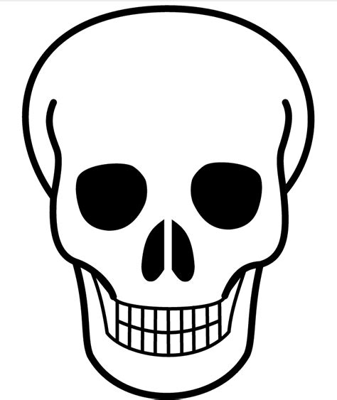 Free Skull Clipart Black And White, Download Free Skull Clipart Black And White png images, Free ...