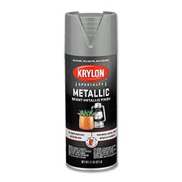 Chadwell Supply. KRYLON METALLIC CHROME SILVER SPRAY PAINT - 12 OZ.