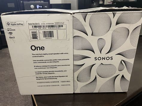 FS: Sonos One (gen2) - white pair |﻿ Stereo, Home Cinema, Headphones ...