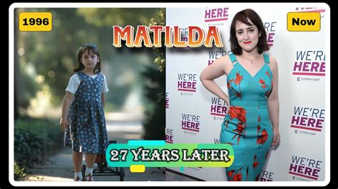 Matilda 1996 Cast Then And Now 2023 | Matilda 1996 | Matilda Cast Then ...