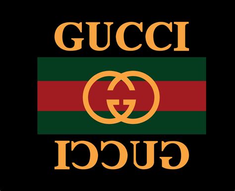 Gucci Brand Logo Symbol Clothes With Name Design Fashion Vector Illustration With Black ...