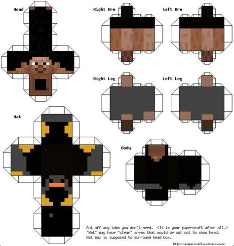 Minecraft Paper Cutouts for Crafting Enthusiasts