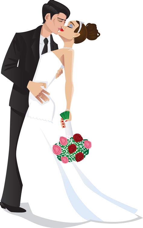 Wedding invitation Bridegroom Clip art - Dancing Bride Cliparts png ...