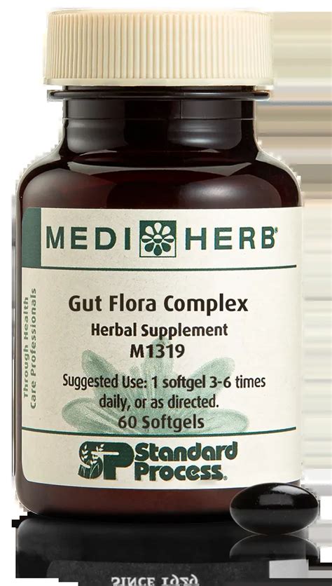 Standard Process Medi Herb Gut Flora Complex, 60 Softgels | The ...