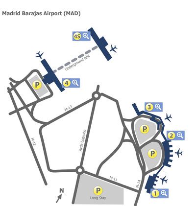 Madrid Airport: Find Your Way Around | ShMadrid