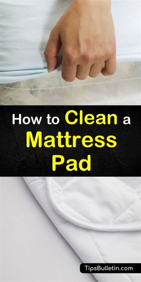 3 Brilliant Ways to Clean a Mattress Pad