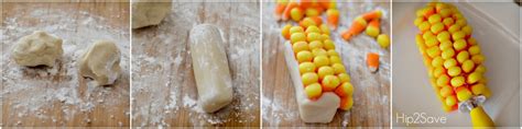 Candy Corn on the Cob (Love This!)