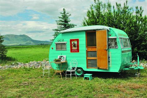 Vintage Glamping Trailer Glamping Trailer, Camping Glamping, Outdoor ...