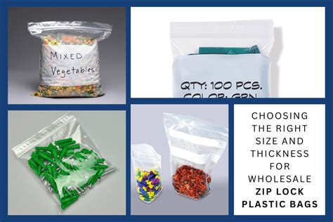 Choosing Right Thickness for Ziplock Freezer Bags - Size & Spec