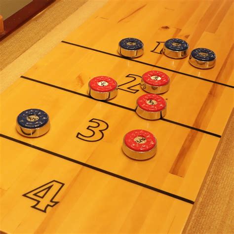 Playcraft 12' Shuffleboard Table with Accessories | EBTH