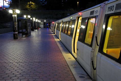 Why a Red Line train with passengers on board headed towards a track ...