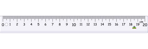 Painted white ruler free image download