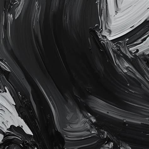 Premium Photo | Abstract background Beautiful strokes of black paint as ...