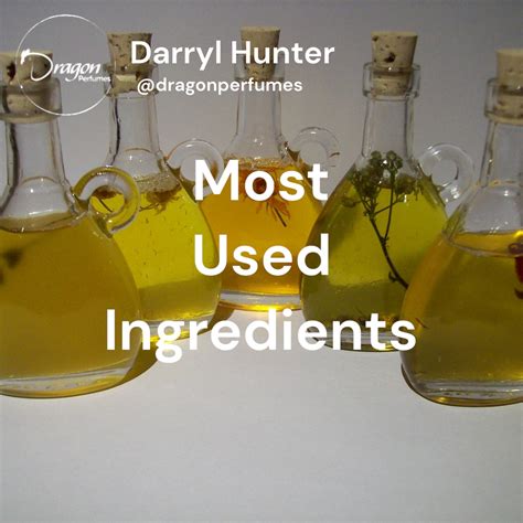 Most Used Natural Perfume Ingredients and Benefits – Dragon Perfumes