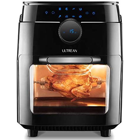 Ultrean 12.5 Quart Air Fryer Oven Combo, Rotisserie, Toaster Oven and ...