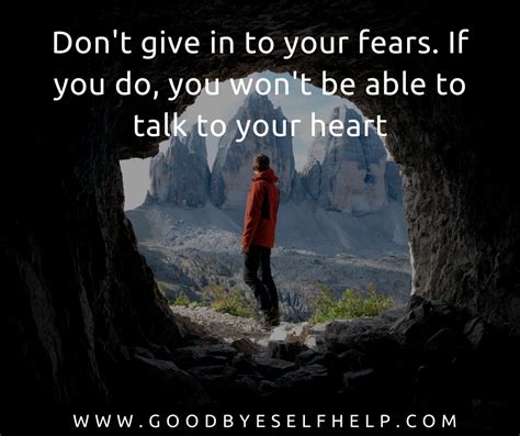 29 Fear of the Unknown Quotes - Goodbye Self Help