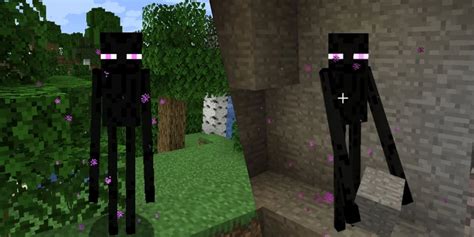 Minecraft Enderman Mouth Open Face