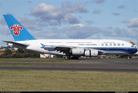 China Southern Airlines Airbus A380 B-6136 (photo 9611) | Airfleets aviation