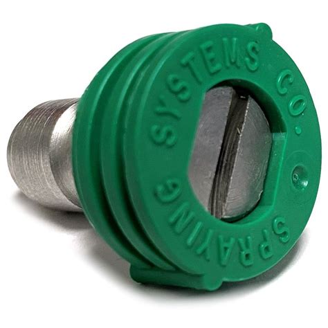 Spraying Systems Co. QC Green Nozzle, 25°, 5.0 Orifice — 8.708-437.0