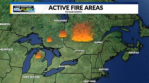 Canadian Wildfires 2024 Map Comparison - Sib Lethia