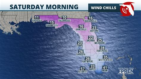 Florida faces arctic cold front, freezing temperatures for Christmas