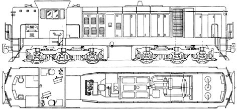 New South Wales 49 class locomotive Blueprint - Download free blueprint for 3D modeling