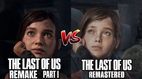 The Last of Us Part 1 Remake vs Remastered - A MASSIVE UPGRADE? - EPIC ...