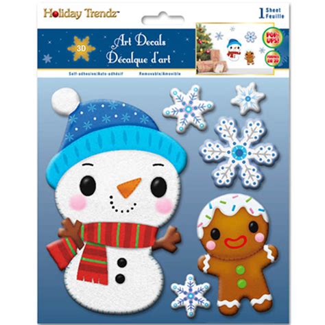 Buy Felt-Fad 3D Accent Art Snowman 7inX7in Online | Creative Minds Child Costumes Abu Dhabi, Dubai