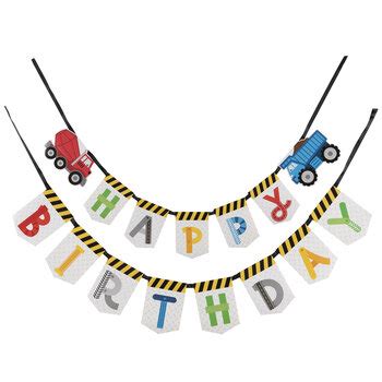 Construction Birthday Party Banners | Hobby Lobby | 2227650